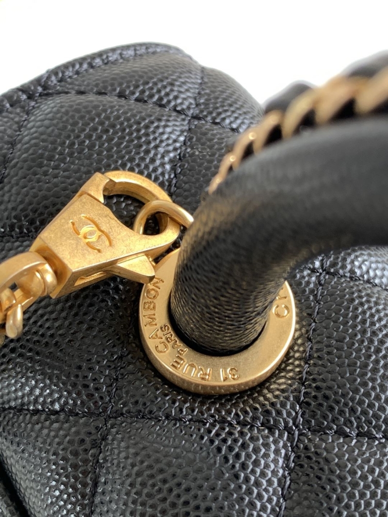 Ch**el top handle bags